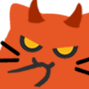 Emoji blobcat_evilsneakydevil